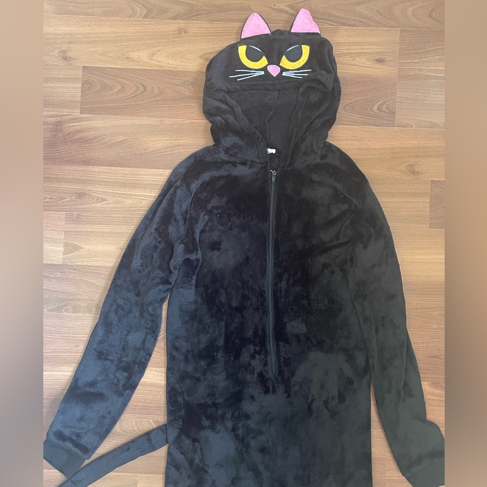 Ardene Black Cat Onesie